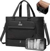 LOVEVOOK Weekender Bags for Women Travel, Large Personal Item Travel Overnight Bag, Carry on Duffle Bags with Shoe Compartment, Toiletry Bag, Wet Pocket, for Airplane, Hospital Labor Delivery