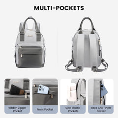 LOVEVOOK Mini Backpack for Women Stylish Waterproof Backpack Purse with USB Port, Cute Bookbag for College School Travel